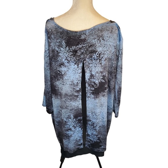 Catherines Womens 4X 30/32W Split back top - Picture 3 of 8